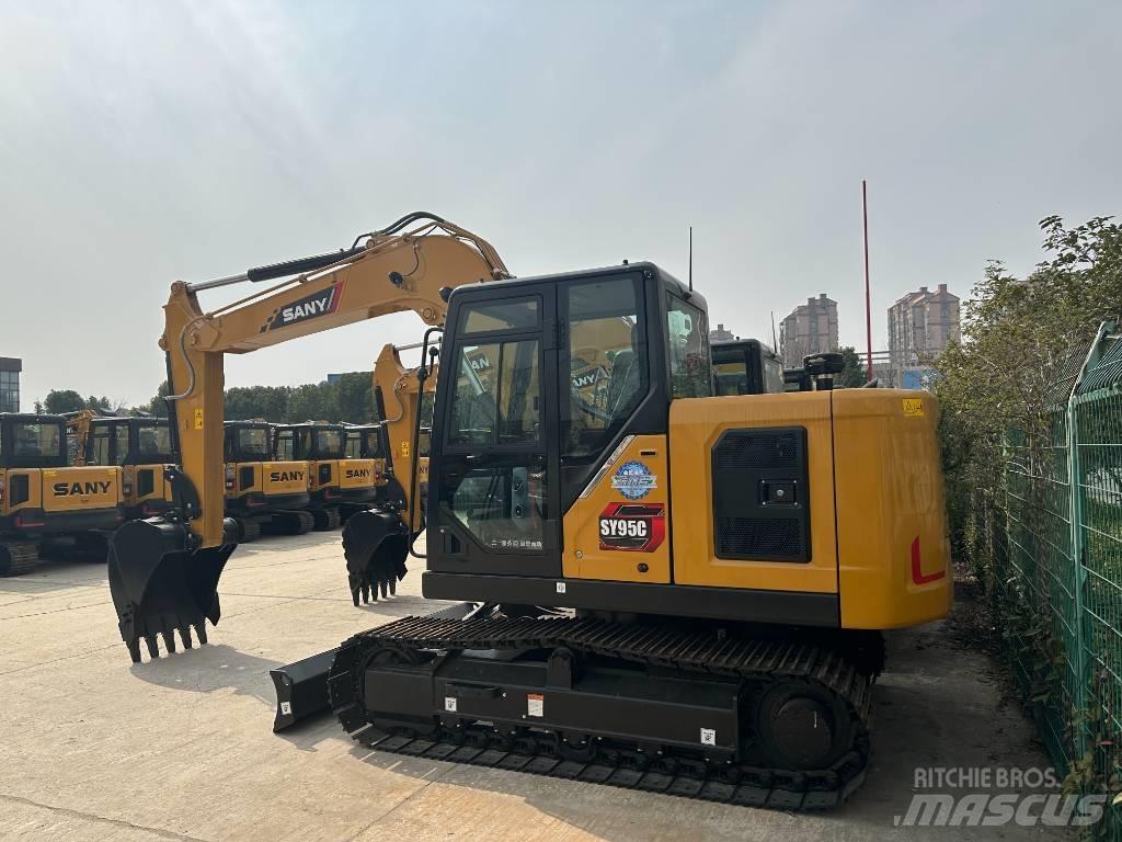 Sany SY95C Колісні екскаватори