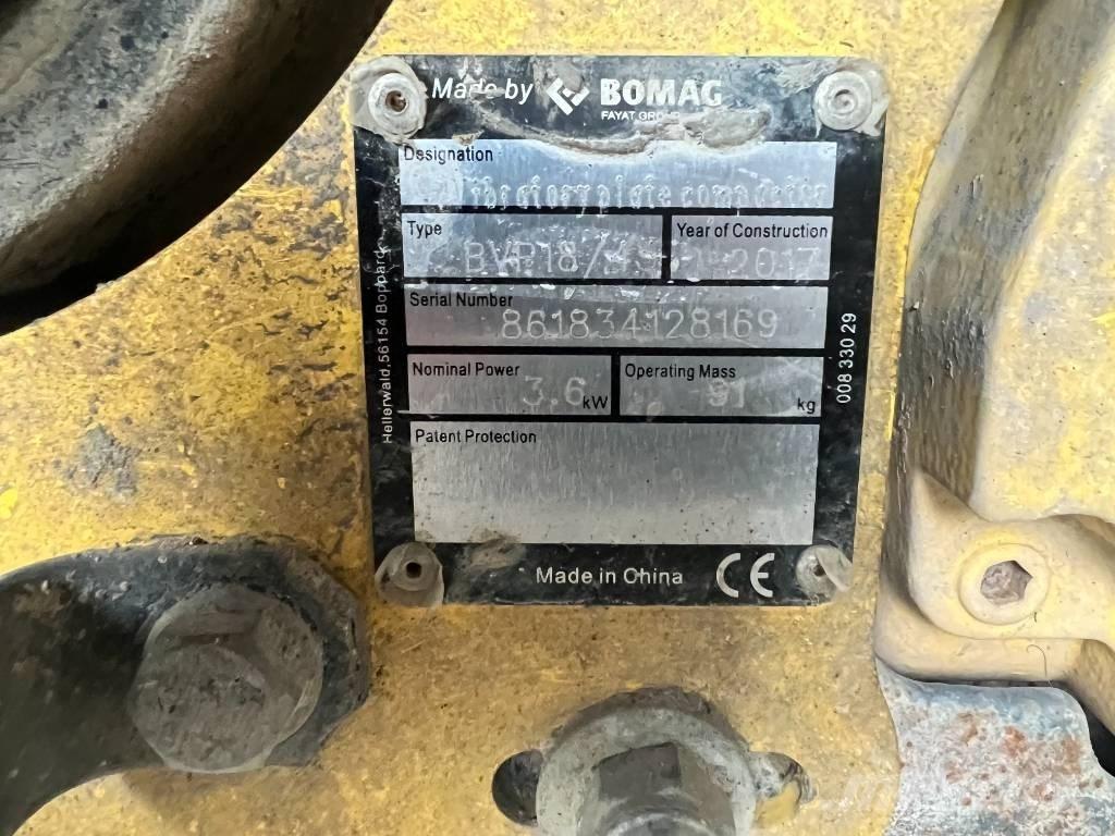 Wacker WP1550 Віброплити та вібротрамбовки