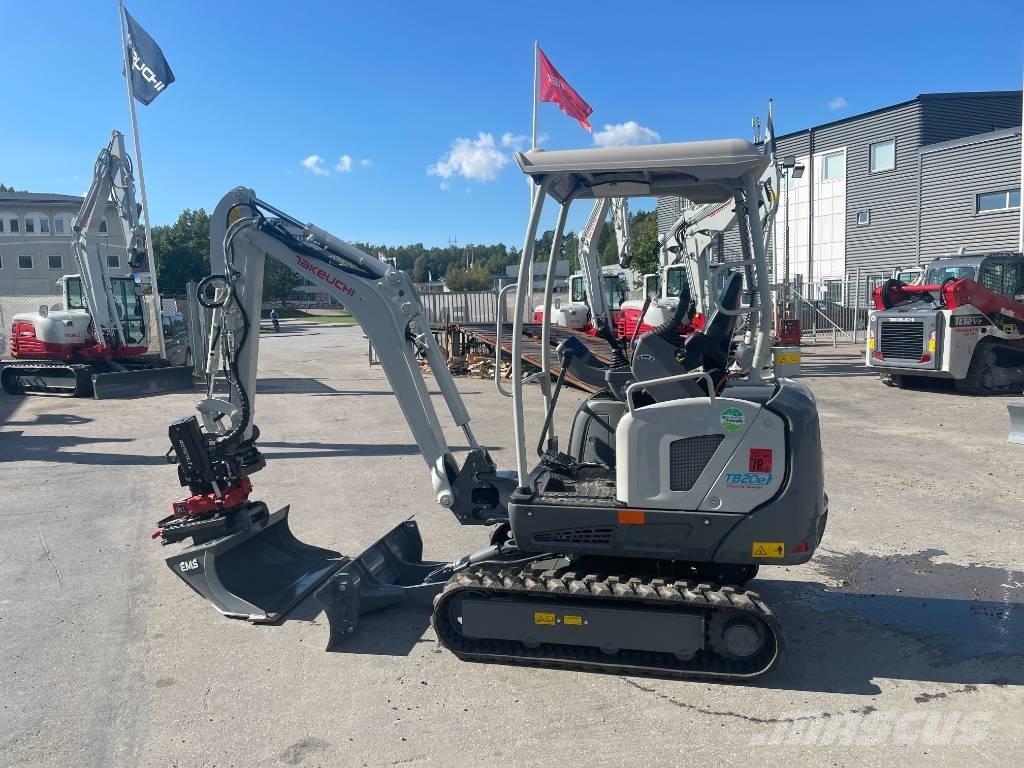 Takeuchi TB 20 E Міні-екскаватори < 7т