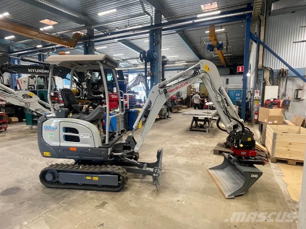 Takeuchi TB 20 E Міні-екскаватори < 7т