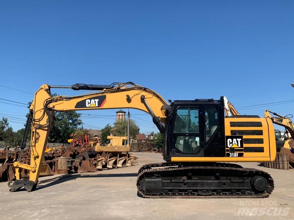 CAT 318F Гусеничні екскаватори