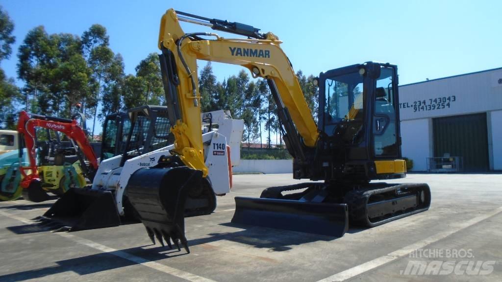 Yanmar Vio 50-6A Міні-екскаватори < 7т