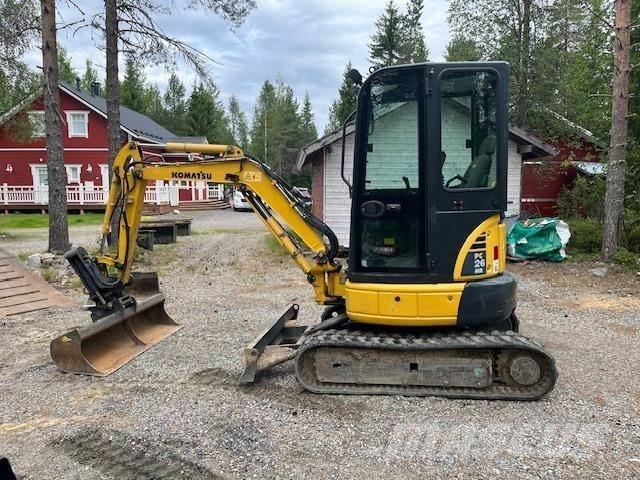 Komatsu PC26MR-3 Міні-екскаватори < 7т