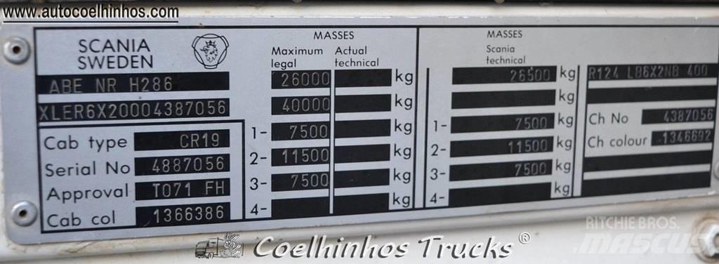 Scania 124L 400 Шасі з кабіною