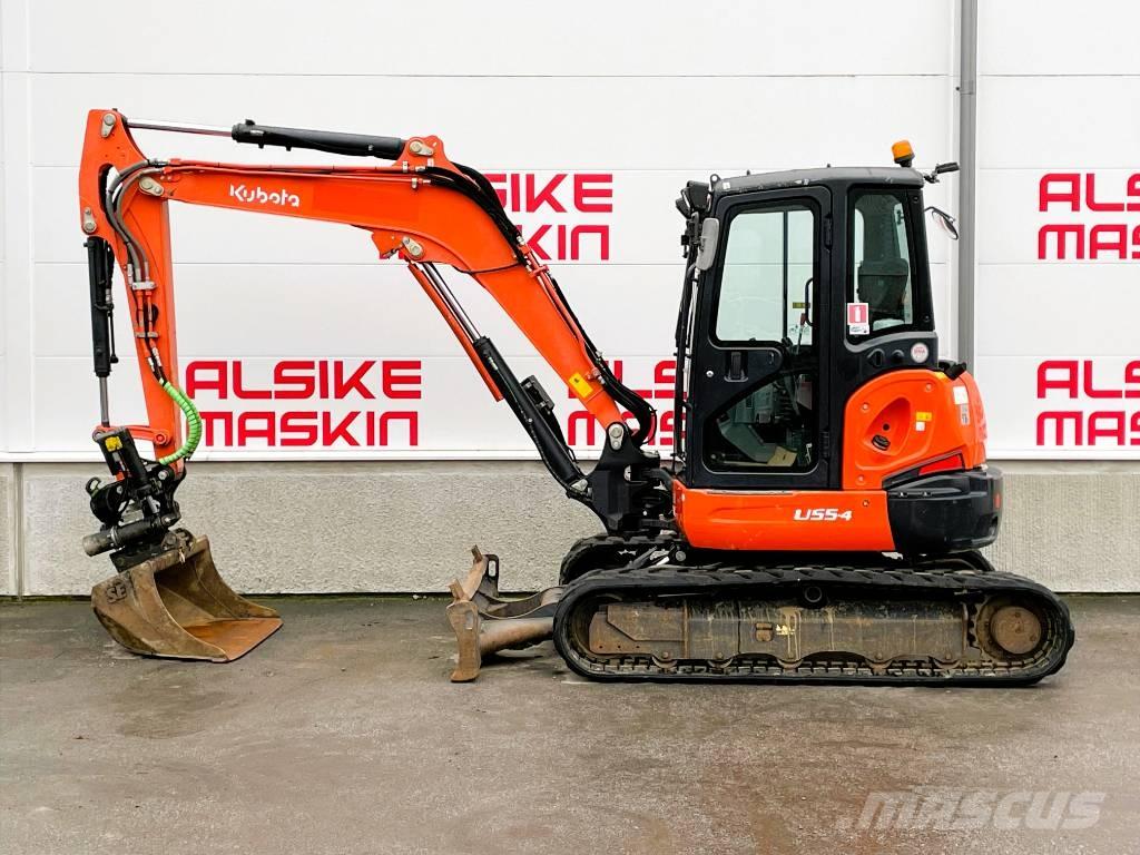 Kubota U 55-4 Міні-екскаватори < 7т