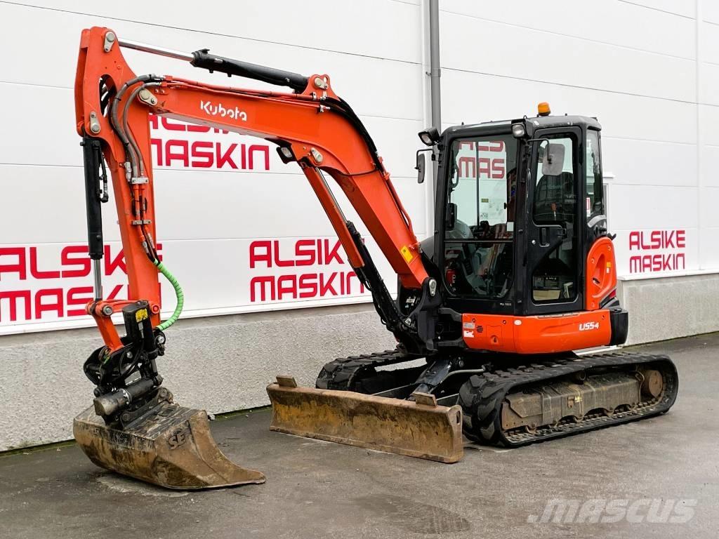 Kubota U 55-4 Міні-екскаватори < 7т