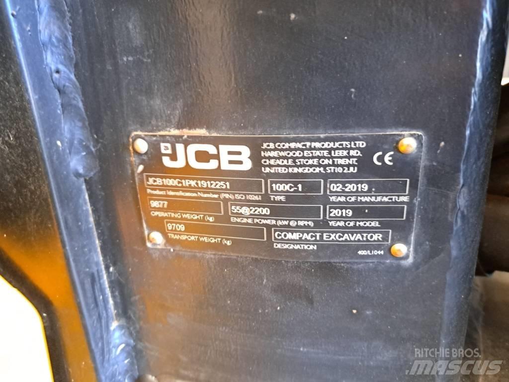 JCB 100 C-1 Середні екскаватори 7т. - 12т.
