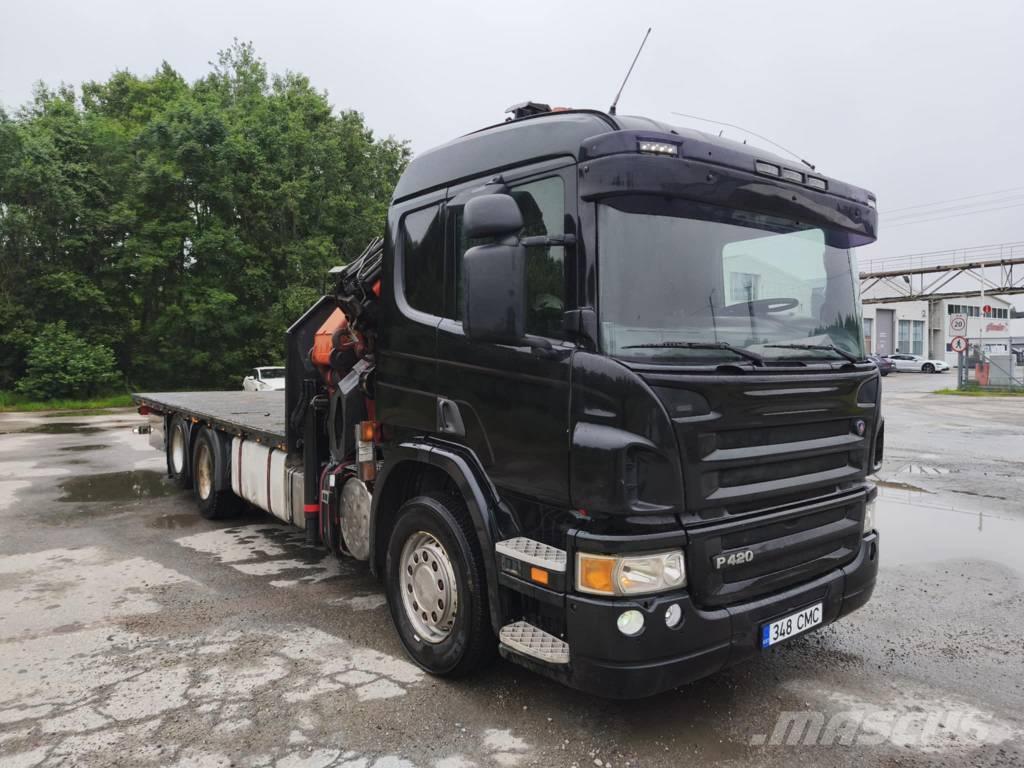 Scania P 420 Автокрани
