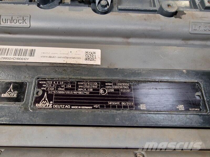 Deutz TCD 4.1 L4 Двигуни