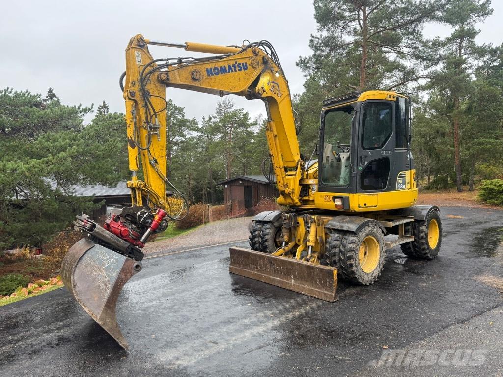Komatsu PW 98 MR-6 Колісні екскаватори
