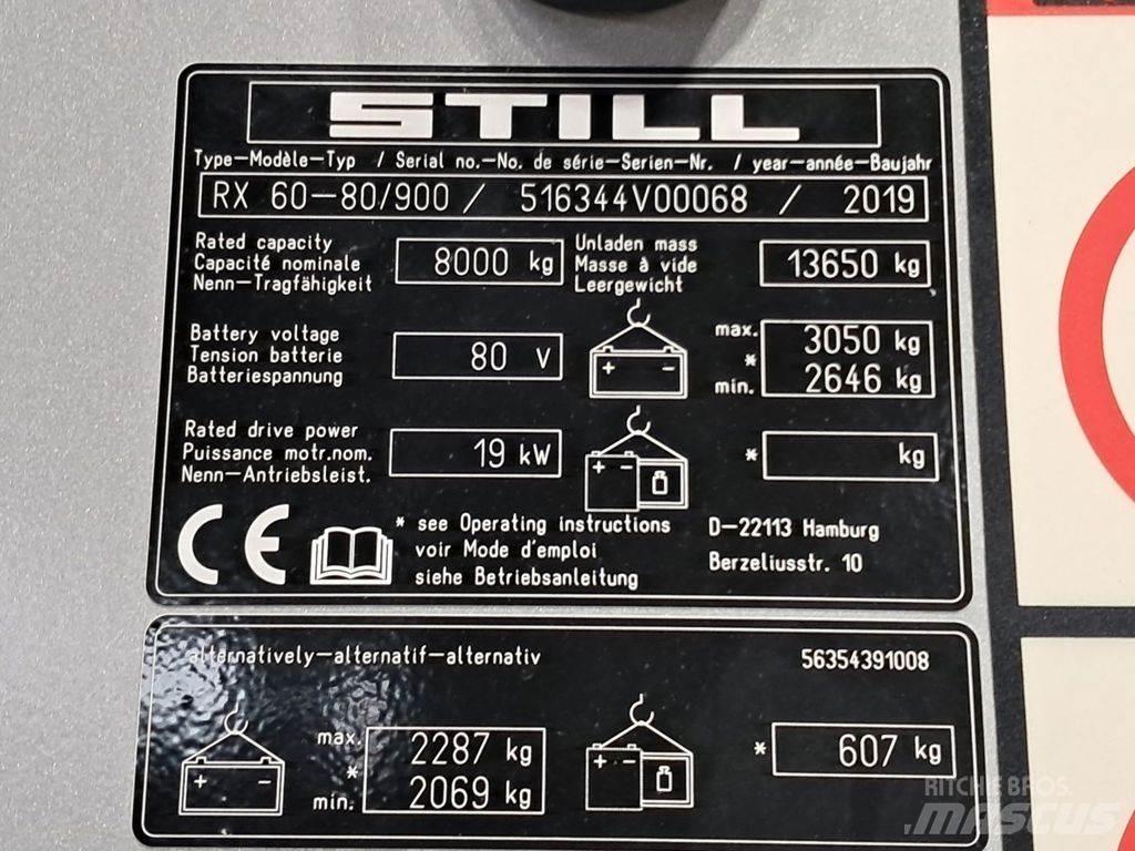 Still RX60-80/900 Електронавантажувачі