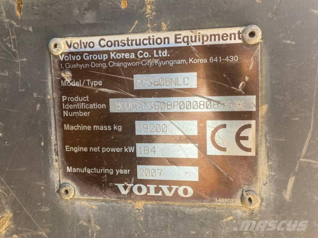 Volvo EC 360 B N L Гусеничні екскаватори