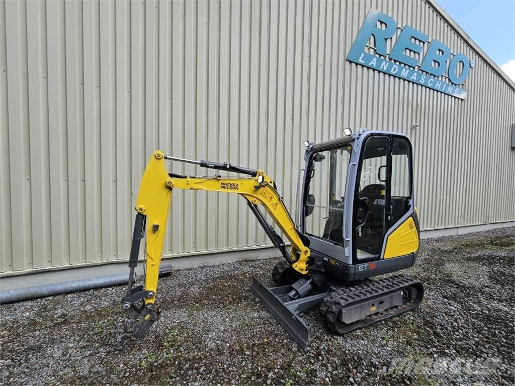 Wacker ET 18 Міні-екскаватори < 7т