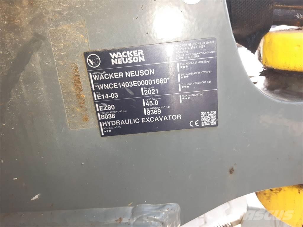 Wacker Neuson EZ80 Гусеничні екскаватори