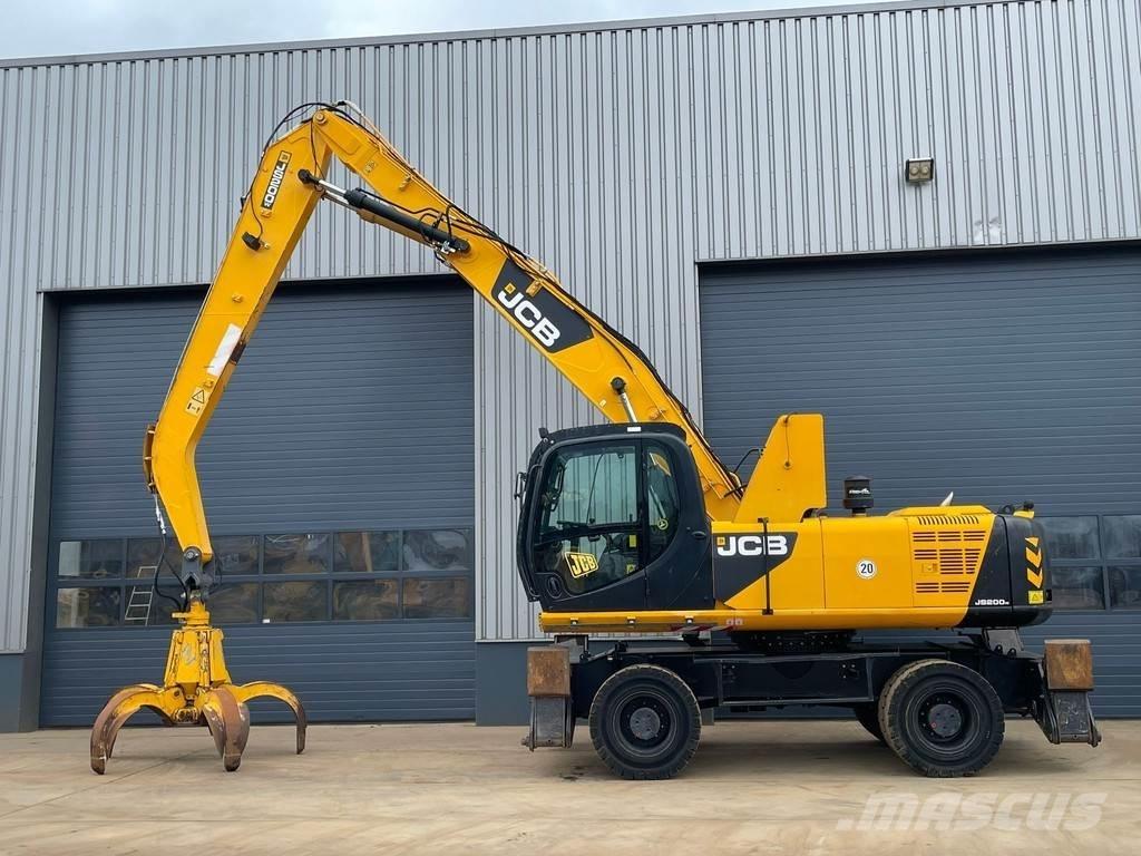 JCB JS200W Перевантажувачі металобрухту/промислові навантажувачі