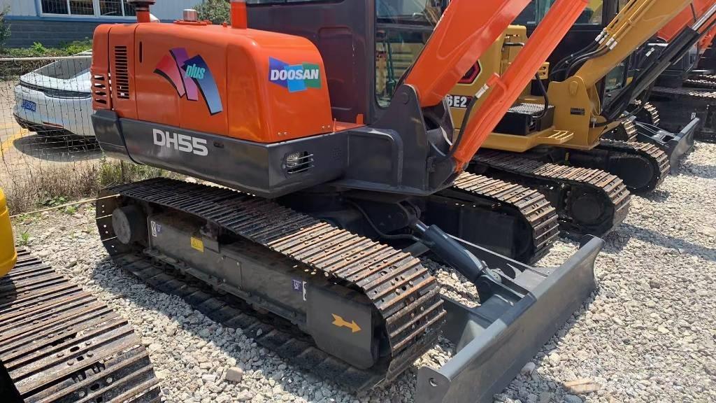 Doosan DH55-V Міні-екскаватори < 7т