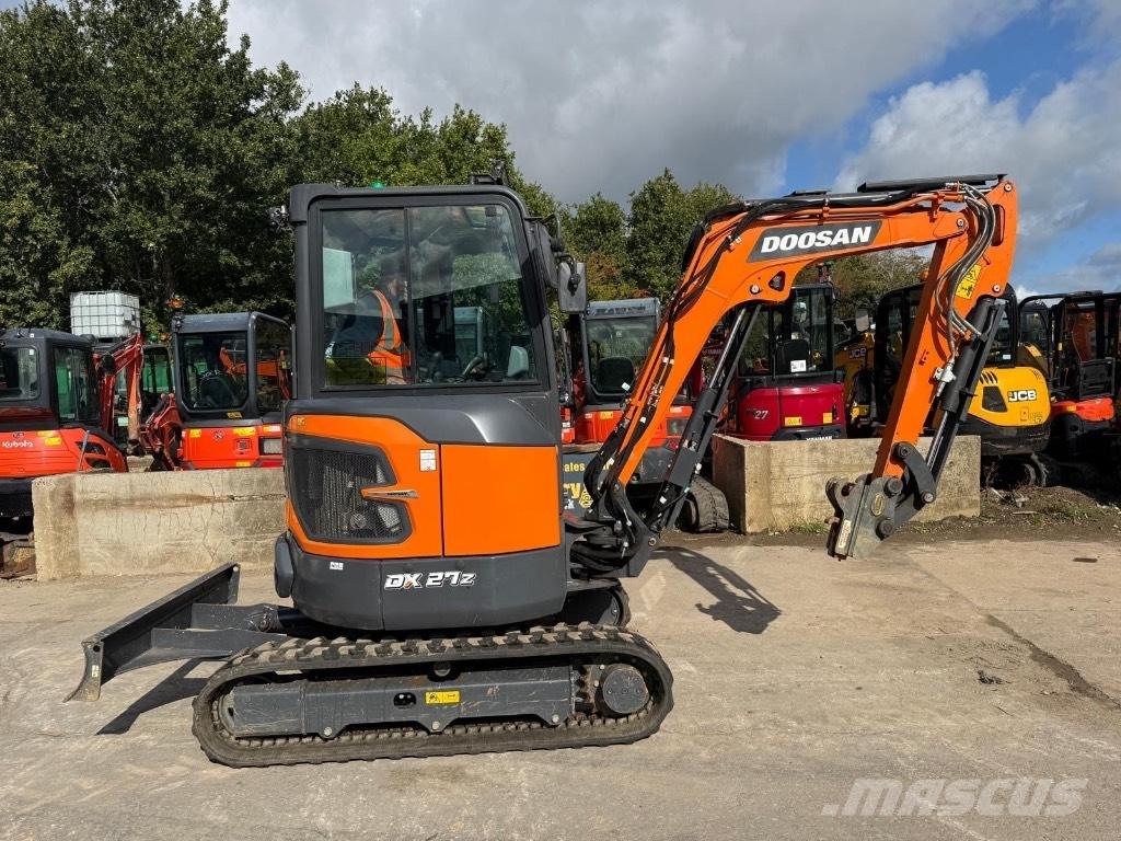 Doosan DX27Z-7 Міні-екскаватори < 7т