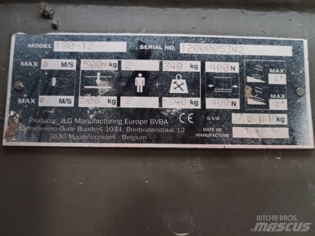 JLG SL180-12 Підйомники-ножиці