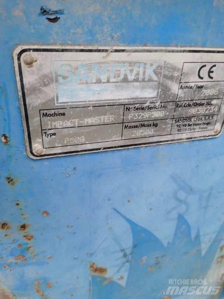 Sandvik P500 Роздрібнювачі