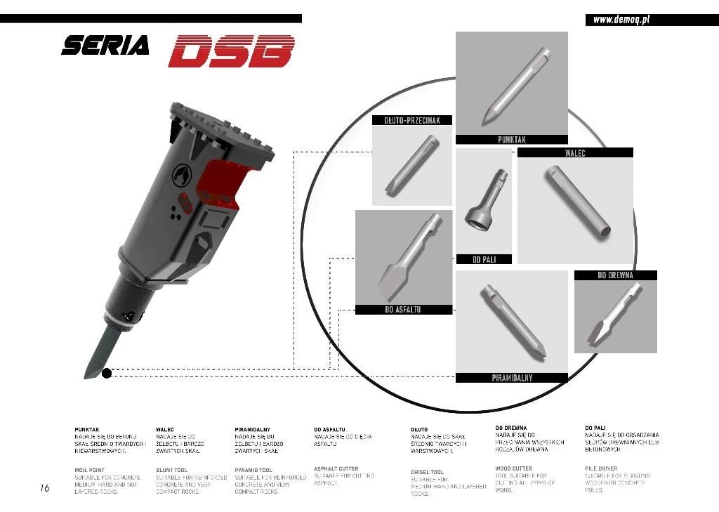  DEMOQ DSB200 Плуги