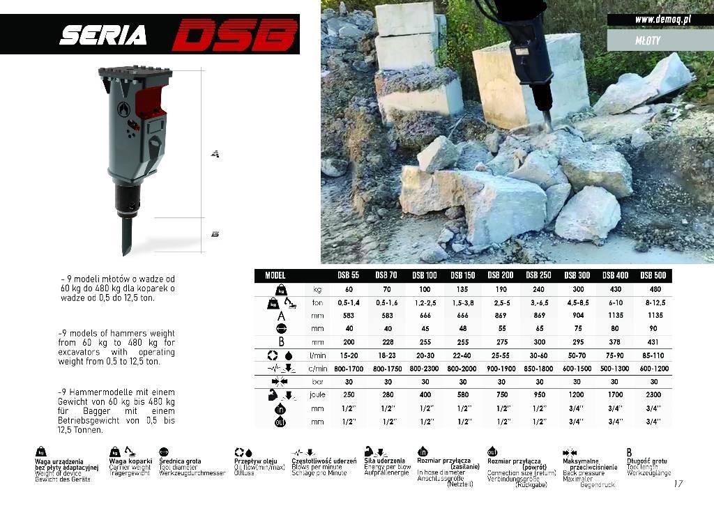  DEMOQ DSB200 Плуги
