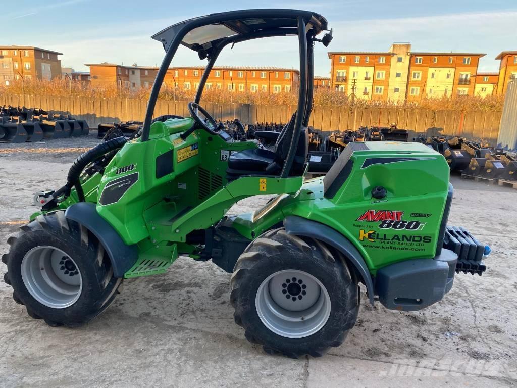 Avant 860 i Фронтальні навантажувачі