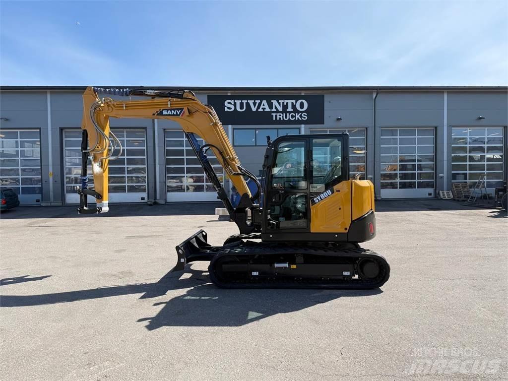 Sany SY80U Середні екскаватори 7т. - 12т.