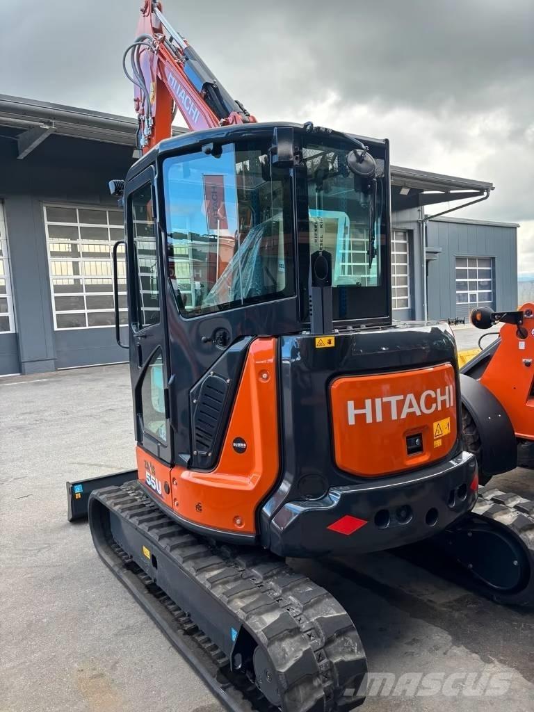 Hitachi ZX 55 U-6 Міні-екскаватори < 7т