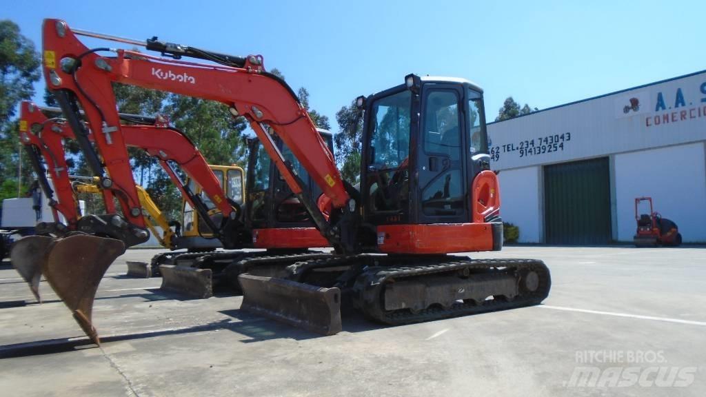 Kubota U 48-4 Міні-екскаватори < 7т