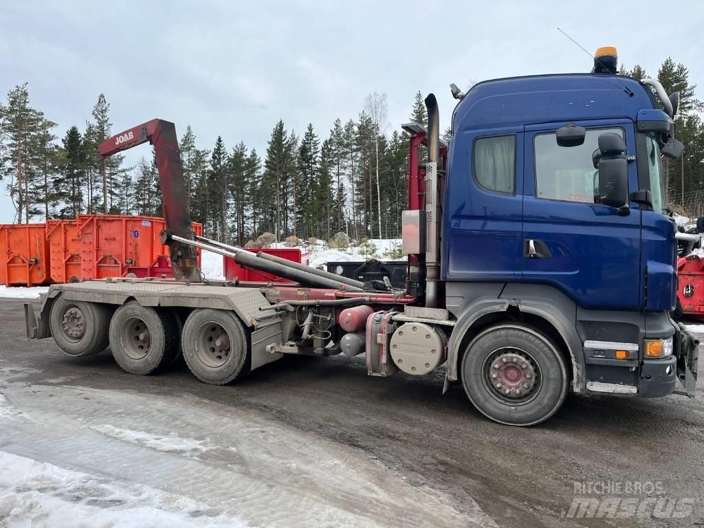 Scania R 500 Вантажівки з гаковим підйомом