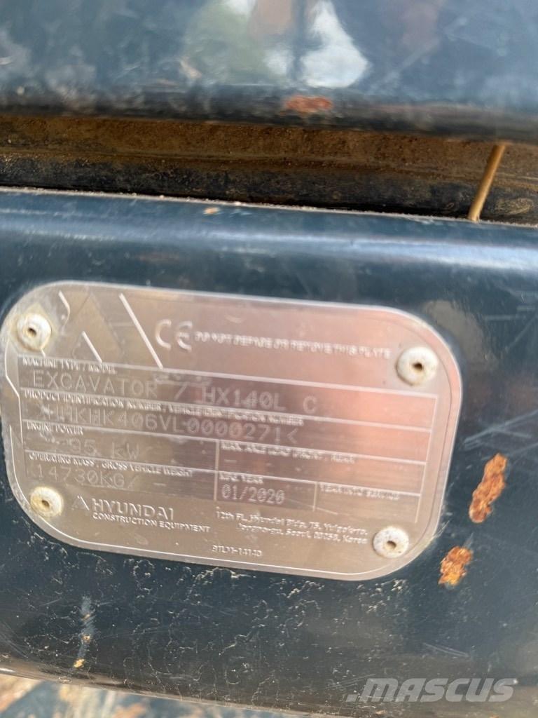 Hyundai HX 140 LC Гусеничні екскаватори