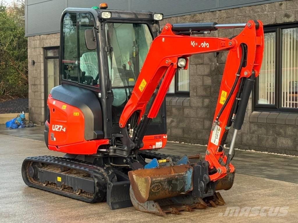 Kubota U 27-4 Міні-екскаватори < 7т