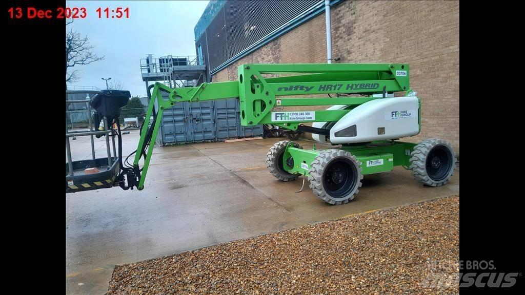 Niftylift HR 17 Колінчаті підйомники