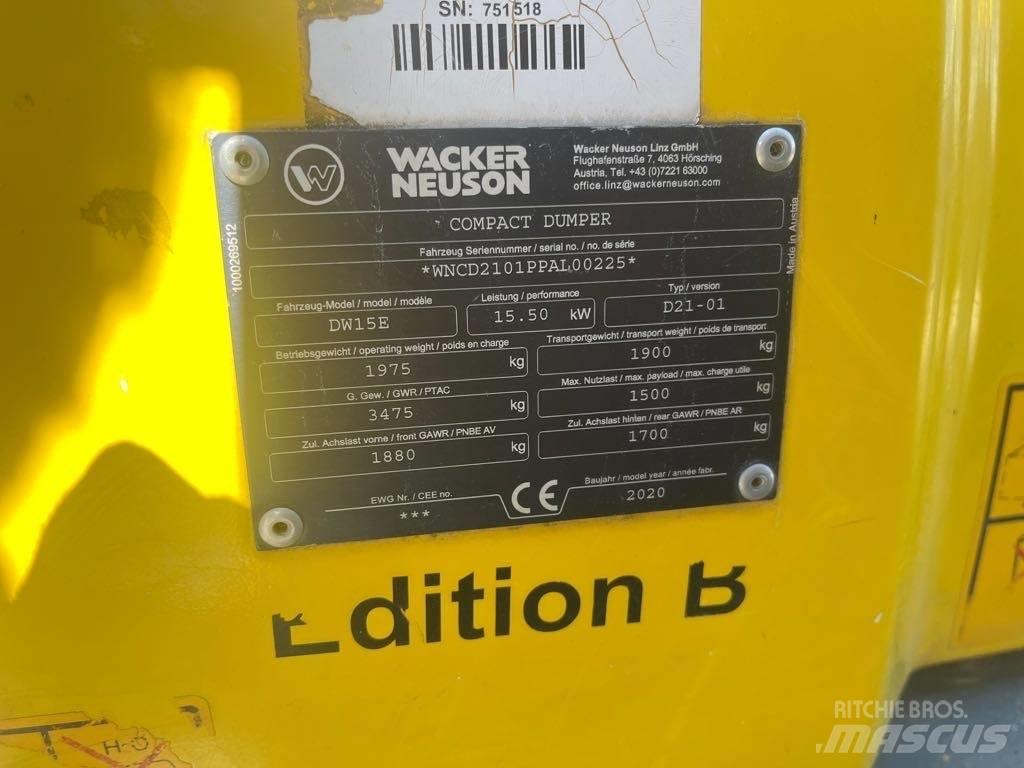 Wacker Neuson DW15e Міні самоскиди