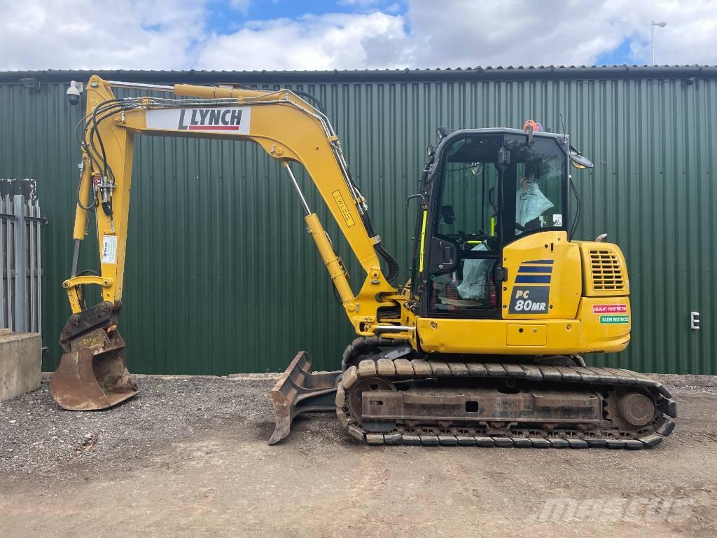 Komatsu PC 80 MR-5E0 Середні екскаватори 7т. - 12т.