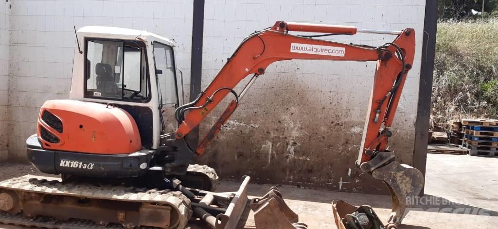 Kubota KX 161-3 Міні-екскаватори < 7т