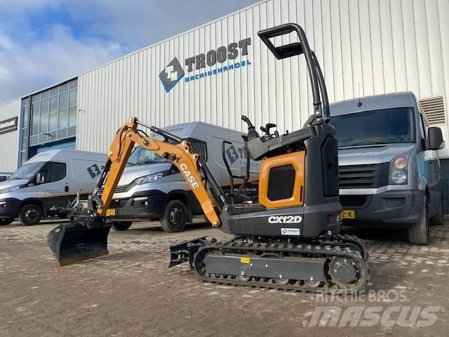 CASE CX12D Міні-екскаватори < 7т