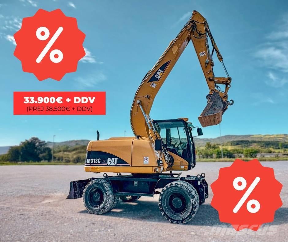 CAT M 313 C Колісні екскаватори