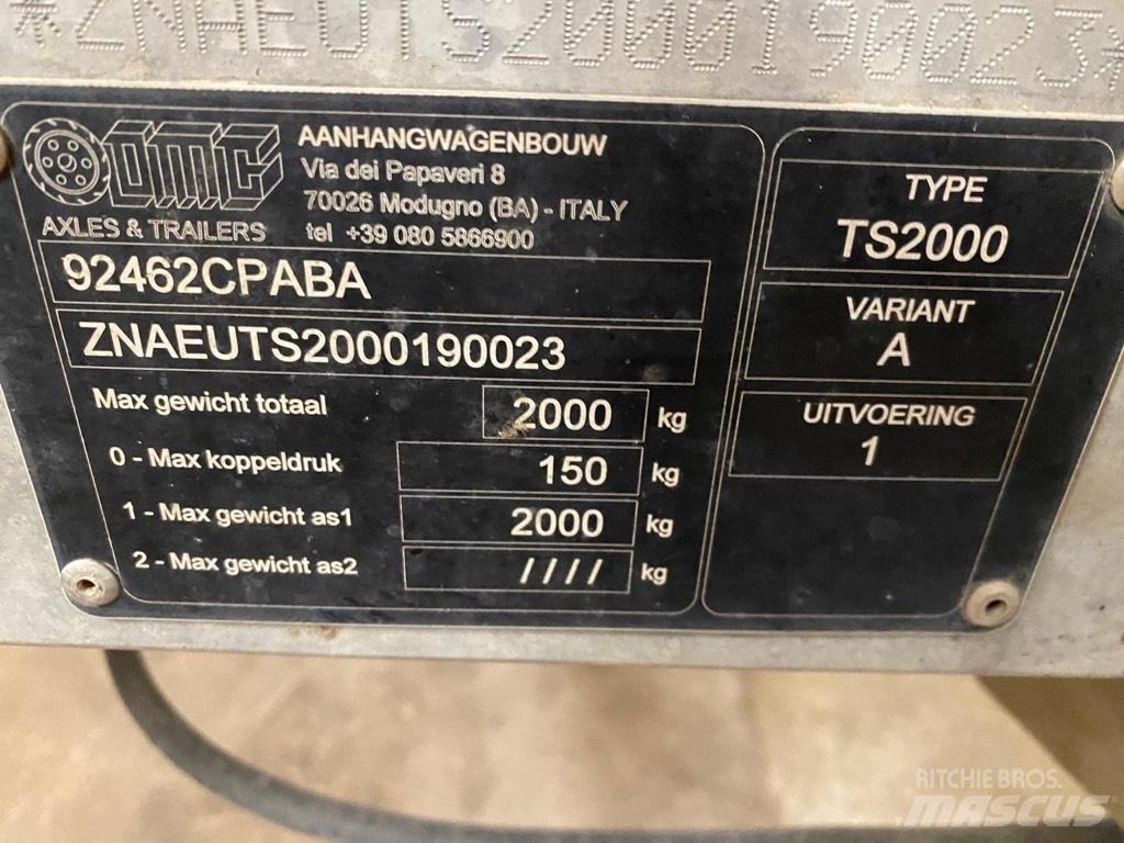  omc axles ts2000 Інші причепи