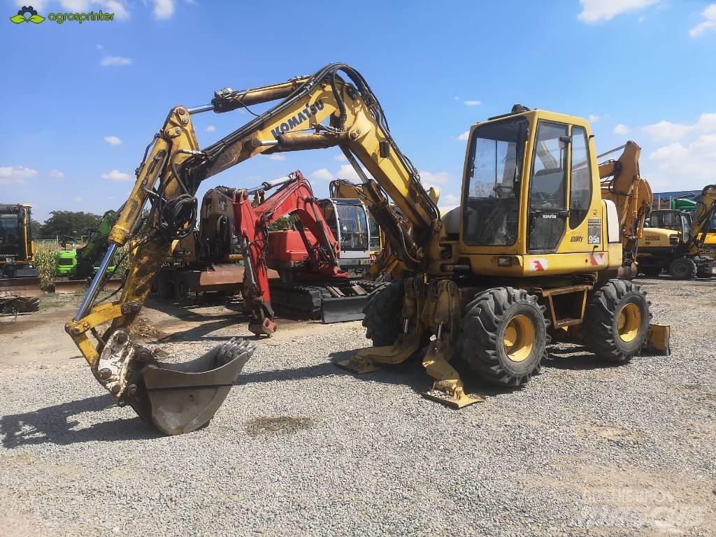 Komatsu PW 95 Середні екскаватори 7т. - 12т.