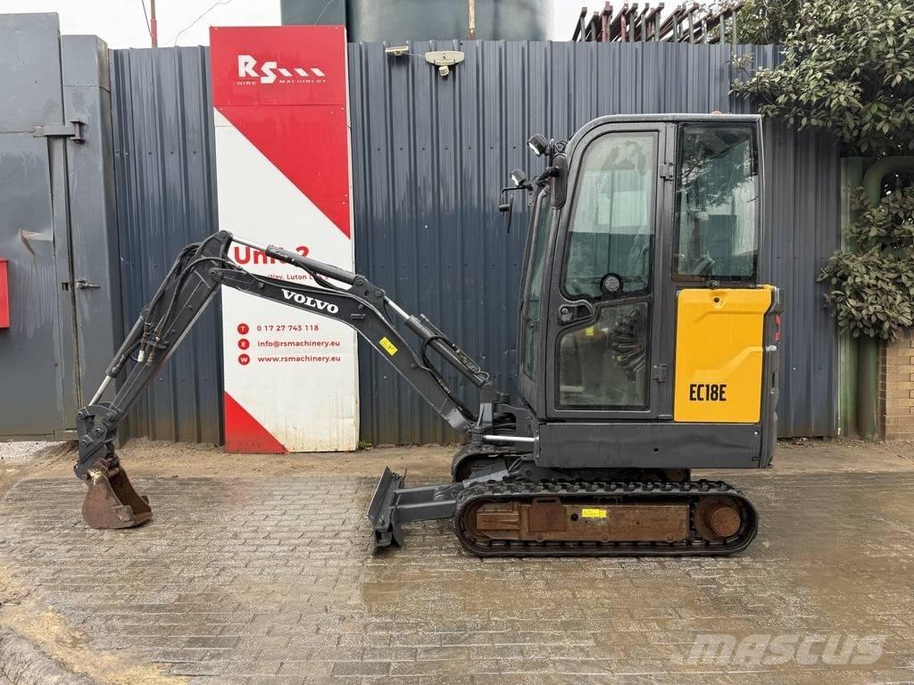 Volvo EC18E Міні-екскаватори < 7т