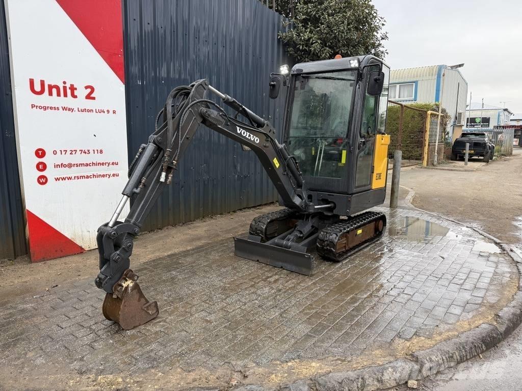 Volvo EC18E Міні-екскаватори < 7т