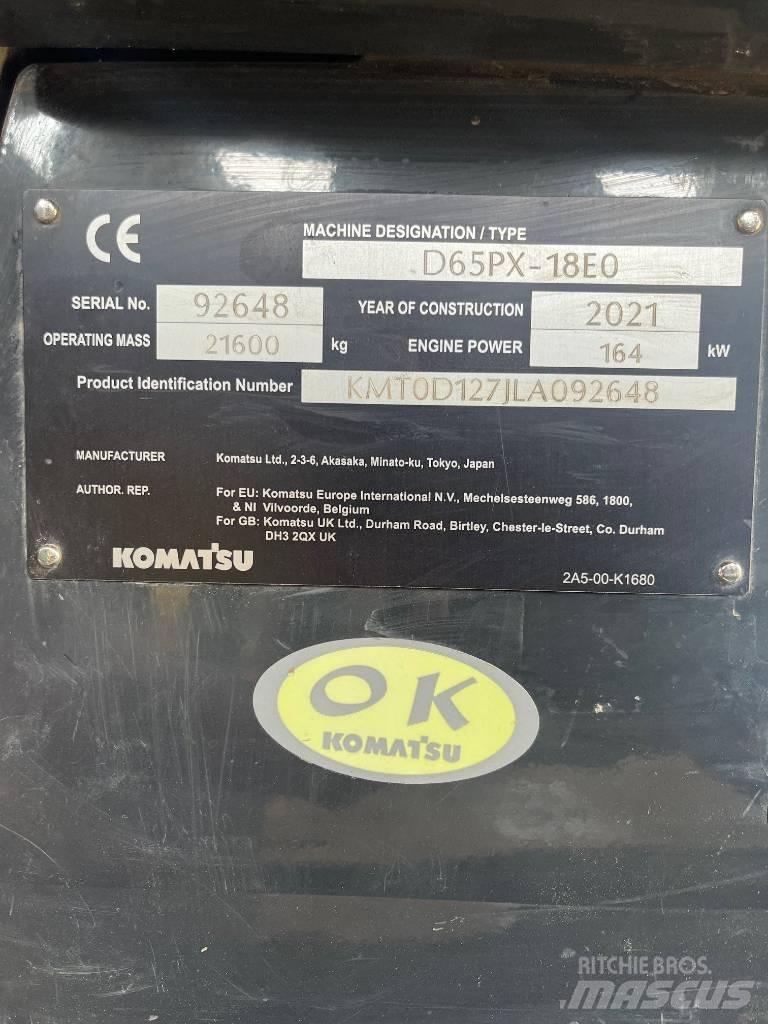 Komatsu D65PX-18E0 Гусеничні бульдозери