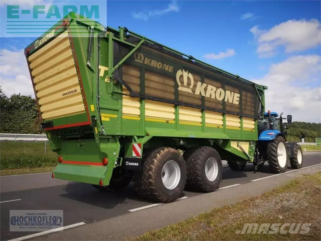 Krone tx 460 Причепи перевантажувачі зерна