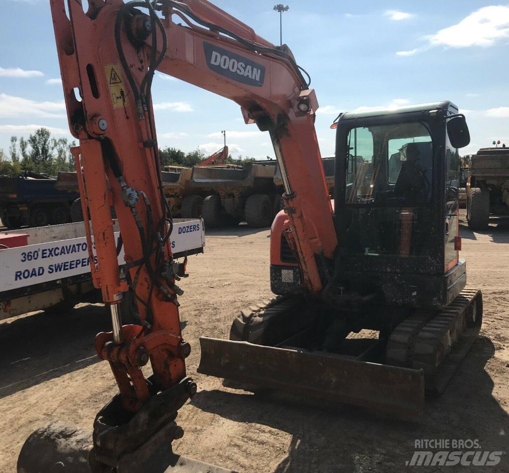 Doosan DX 60 R Міні-екскаватори < 7т