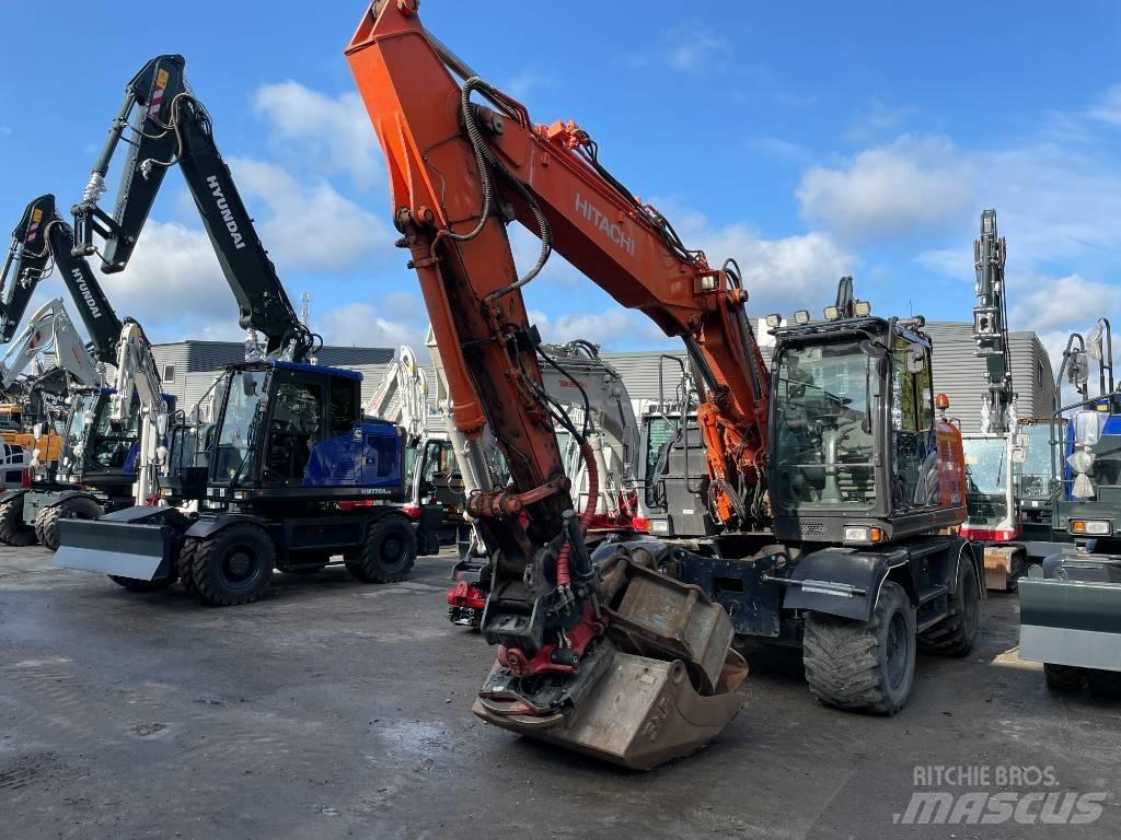 Hitachi 140W-6 Колісні екскаватори