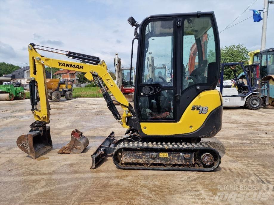 Yanmar SV 18 Міні-екскаватори < 7т