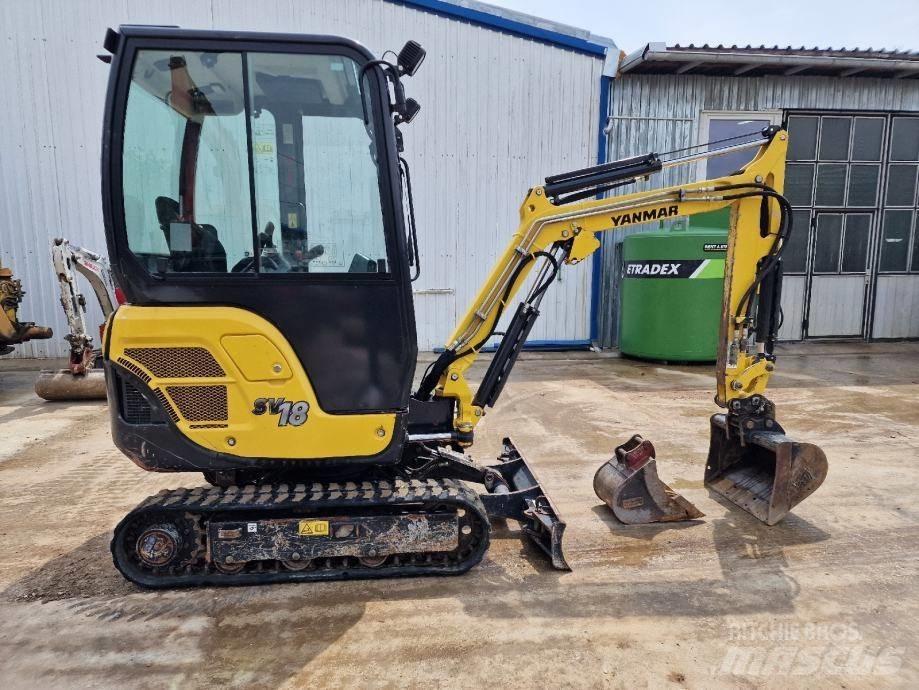 Yanmar SV 18 Міні-екскаватори < 7т