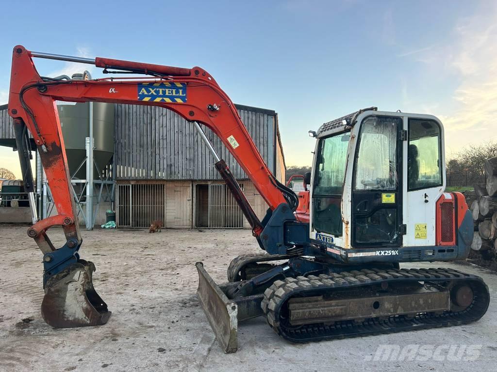 Kubota KX 251 Середні екскаватори 7т. - 12т.