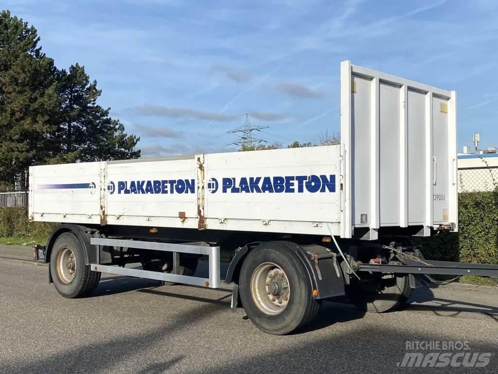 ATM AKF20/3 + 2 AXLE Причепи-платформи/бокове розвантаження